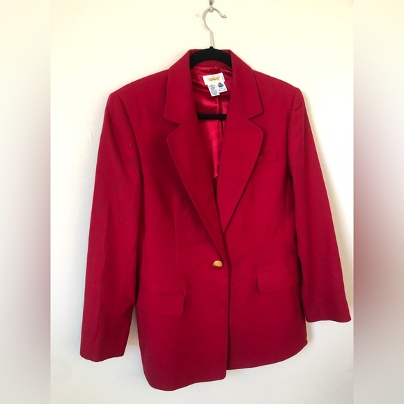 Talbots Vintage Wool Blazer - Picture 1 of 4
